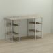 Письмовий стіл Ferrum-decor Карен 75x120x70 білий ДСП Дуб Сонома 16мм (FRD-102277)