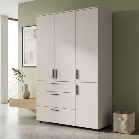 Шкаф для одежды Doros Торн Кашемир 3 ДСП/3Ш (полки) 135х51.6х200 (DRS-012060)