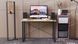 Компьютерный стол Ferrum-decor Дейв 75x140x70 черный ДСП Дуб Артизан 32мм (FRD-107060)