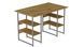 Комп'ютерний стіл Ferrum-decor Карен 75x140x70 сірий ДСП Дуб Артизан 16 мм (FRD-107260)