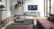 Комод высокий Perfect Home Новая/Nova 2-дверный с черными ножками K104 Серый (PFH-091234)