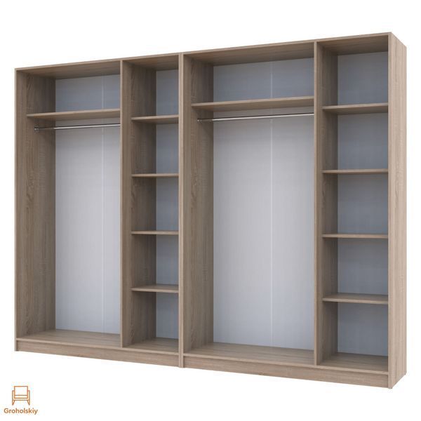 Комплект шкафов для одежды Doros Промо (2 шт.) 270х48х204 см Дуб сонома (DRS-011218)