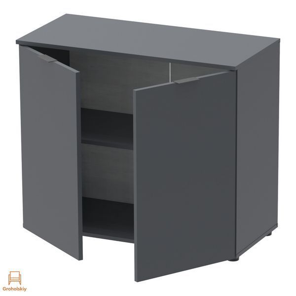 Комод для гостиной Doros Рон 3 80х38х81 см Графит