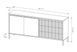 Комод Perfect Home Сенсо/Senso 2-дверный с 3 ящиками 2D3S/187 Черный (PFH-091136)