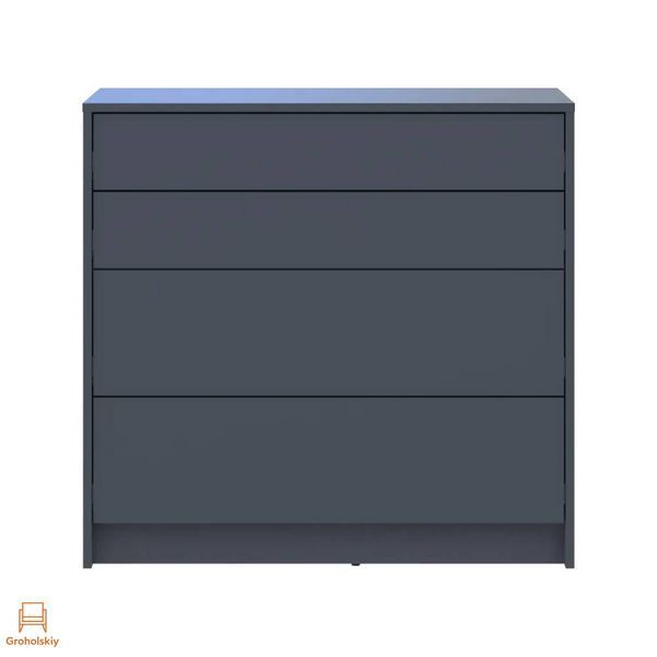 Комод Doros Дейл Графіт 4Ш 90х41х85