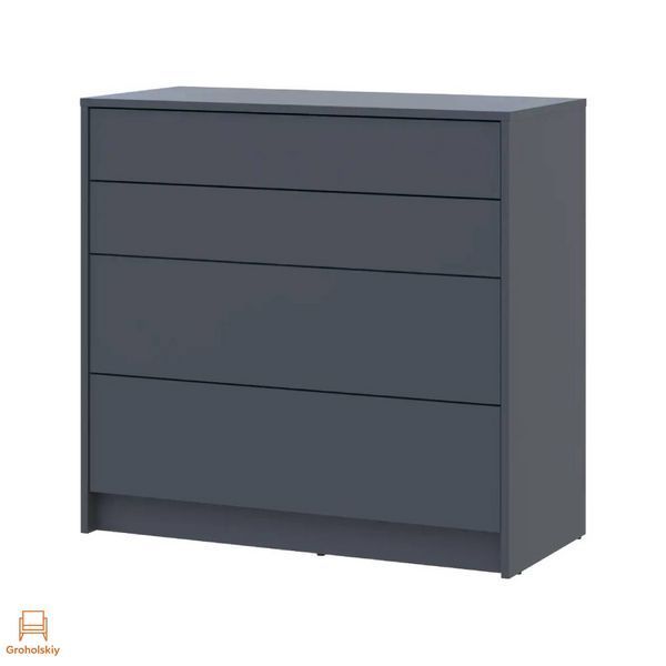 Комод Doros Дейл Графіт 4Ш 90х41х85