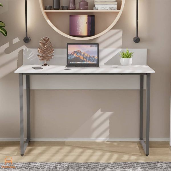 Письмовий стіл Ferrum-decor Скай 75x100x60 сірий ДСП Біле 16мм (FRD-101531)
