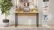 Компьютерный стол Ferrum-decor Скай 76x140x70 черный ДСП Дуб Артизан 32мм (FRD-106998)