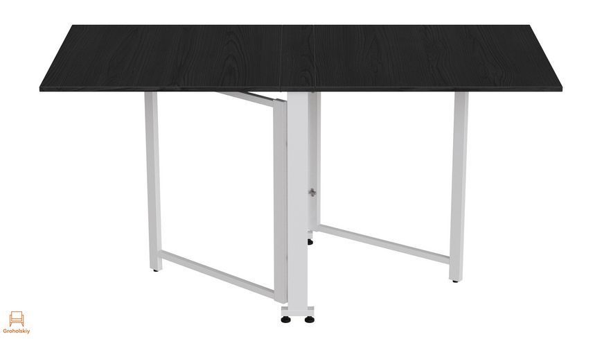 Стіл‑книга трансформер Ferrum‑decor Оріон 2 білий метал сосна кембра