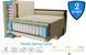 Угловой ортопедический диван Мекко Cube Shuttle NOVO 2650*1650 Pocket Spring Cocos I категория Riviera 063 (MEK-161477)