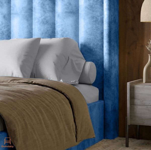 Двоспальне ліжко з підйомним механізмом LION Ніно 160x200 см SILK 103 Кремовий (LION-045053), Кремовый, 181