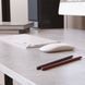 Стол письменный Дейв Ferrum-decor 750x1400x600 Черный металл ДСП Бетон 32 мм (FRD-106449)