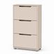 Тумба для обуви с ящиками LION ТО-2 70,4x28,2х123,4 см Кашемир (LION-045352)