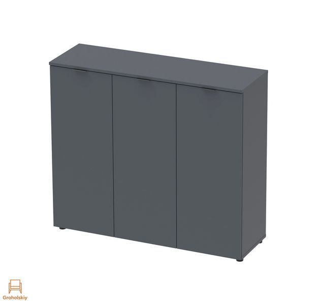 Комод для гостиной Doros Рон 6 120х38х100 см Графит