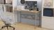 Компьютерный стол Ferrum-decor Раян 75x100x70 серый ДСП Дуб Артизан 32мм (FRD-107069)