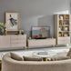 Стеллаж Perfect Home Ланте/Lante 2S с 2 ящиками и золотыми ножками Беж (PFH-091103)