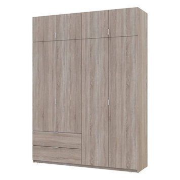Шафа для одягу Doros Лукас Дуб Сонома 180х50х240 (DRS-011620)