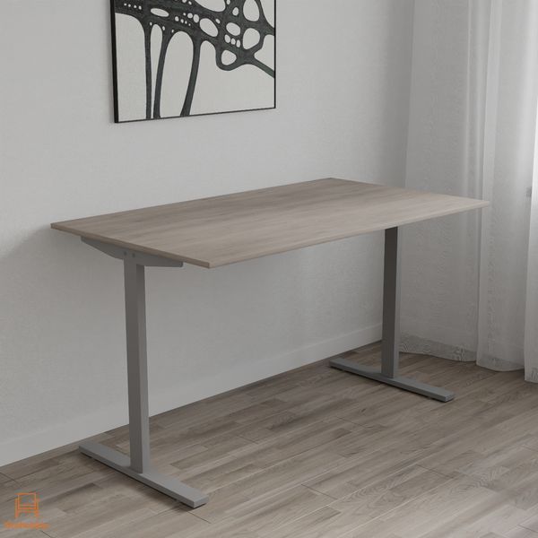 Стол письменный Space Ferrum-decor 750x1200x700 Серый металл ДСП Дуб Кремона Канолло 16 мм (FRD-107930)