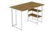 Комп'ютерний стіл Ferrum-decor Кевін 75x120x70 білий ДСП Дуб Артизан 32 мм (FRD-107223)