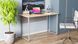 Комп'ютерний стіл Ferrum-decor Майк 75x140x60 сірий ДСП Дуб Артизан 16 мм (FRD-107123)