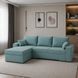 Угловой ортопедический диван Мекко Epoh 3000&times;1800 Bonel Standart Hard Plus IV категория Bestseller Pale Aqua (MEK-161602)