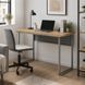 Стол письменный Майк Ferrum-decor 75x100x60 Серый металл ДСП Дуб Евок Прибрежный 32 мм (FRD-108230)