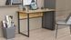 Комп'ютерний стіл Ferrum-decor Коді 75x100x60 чорний ДСП Дуб Артизан 32 мм (FRD-107174)