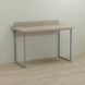Письменный стол Ferrum-decor Скай 76x120x60 серый ДСП Дуб Сонома 32мм (FRD-101547)