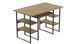 Комп'ютерний стіл Ferrum-decor Тім 75x120x70 чорний ДСП Дуб Артизан 16 мм (FRD-106949)