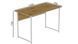Компьютерный стол Ferrum-decor Коди 75x140x70 белый ДСП Дуб Артизан 16мм (FRD-107199)