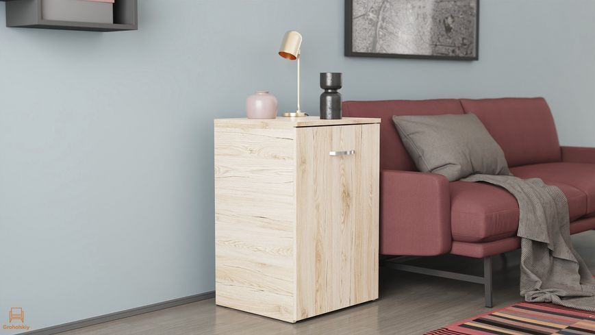Стол-тумба трансформер Смарт 1/1 Ferrum-decor 750x1450x500 ДСП Дуб Сан-Марино 16 мм (FRD-105068)