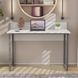Письменный стол Ferrum-decor Скай 75x140x60 серый ДСП Белое 16мм (FRD-101551)
