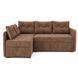 Угловой диван ортопедический Мекко Meet 2080х1430 Pocket Spring Cocos II категория Allure Premium Nut (MEK-161203)