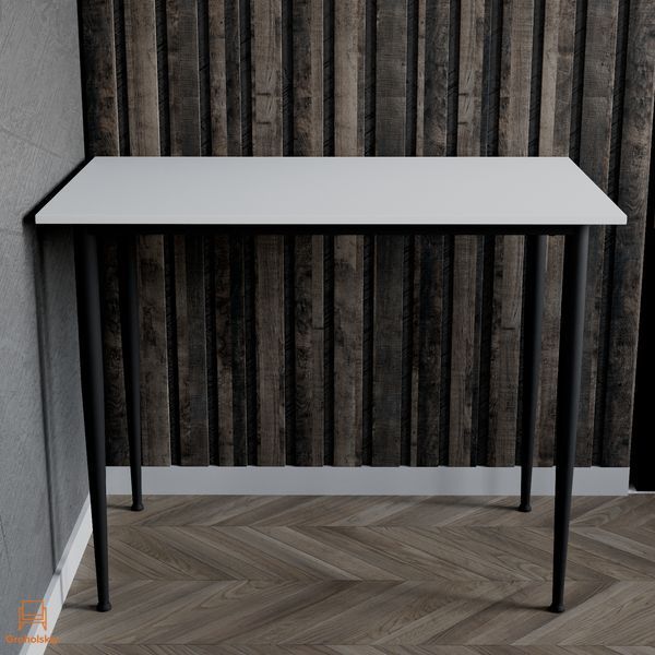 Універсальний стіл Prime Ferrum-decor 750x1200x600 Чорний метал ДСП Білий 16 мм (FRD-107633)
