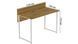 Комп'ютерний стіл Ferrum-decor Скай 75x120x70 білий ДСП Дуб Артизан 32 мм (FRD-106979)