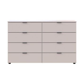 Комод Doros Рон-8 130х38х81 кашемір 8 ящичків
