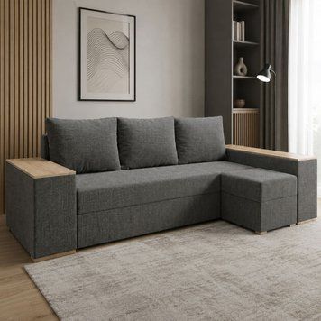 Угловой ортопедический диван Мекко Cube Comfort 2650x1600 Pocket Spring Cocos ткань Bagama 32 (MEK-161761)