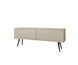 Тумба под телевизор Perfect Home Оро/Oro 2-дверная с черными ножками RTV135 MDF Бежевый (PFH-091335)