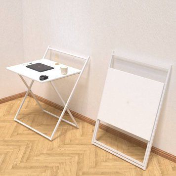 Стіл трансформер Компакт 3 Ferrum-decor 750х790х720 білий