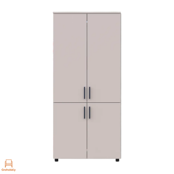 Шафа для одягу Doros Торн Кашемір 2 ДСП (полиці) 90х51.6х200 (DRS-012026)
