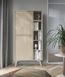 Стеллаж Perfect Home Форест / Forest RG80 2-дверный Беж песочный/пихта сканди (PFH-091480)