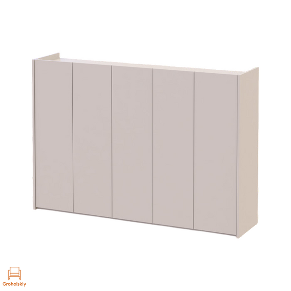 Тумба для обуви Doros Кассель Кашемир 5 ДСП 159х40х110 (41516217)