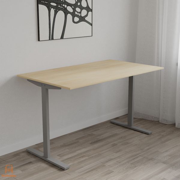 Стіл письмовий Space Ferrum-decor 750x1000x600 Сірий метал ДСП Дуб Кремона Торро 16 мм (FRD-107843)
