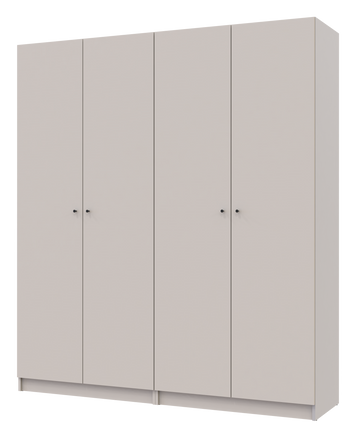 Комплект шкафов для одежды с полками Doros Промо (2 шт.) 180х48х204 см Кашемир (DRS-011466)