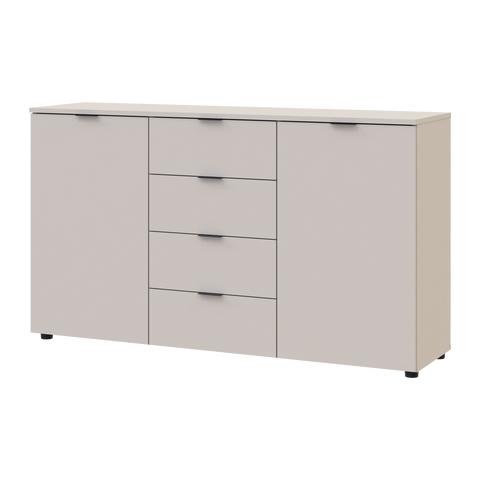 Комод у спальню Doros Рон 5 140х38х81 см Кашемір (DRS-011456), Кашемир