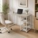 Стіл письмовий Кевін Ferrum-decor 75x120x70 Білий метал ДСП Кашемір 32 мм (FRD-108145)