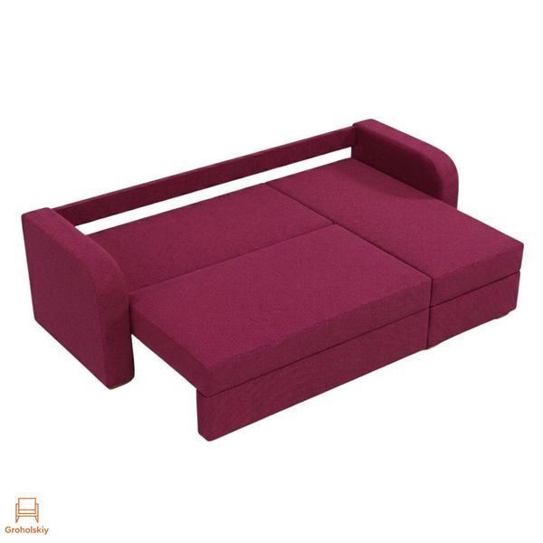 Угловой диван ортопедический Мекко Wilson 1950*1450 Pocket Spring Cocos ткань Bagama 23 (MEK-161521)