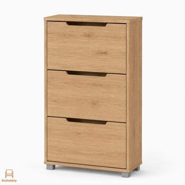 Тумба для обуви с ящиками LION ТО-2 70,4x28,2х123,4 см Дуб Артизан (LION-045324)