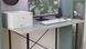 Стіл письмовий Line Лайт Ferrum-decor 750x1200x600 Чорний метал ДСП Бетон 16 мм (FRD-104863)