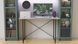 Стіл письмовий Line Лайт Ferrum-decor 750x1200x600 Чорний метал ДСП Бетон 16 мм (FRD-104863)
